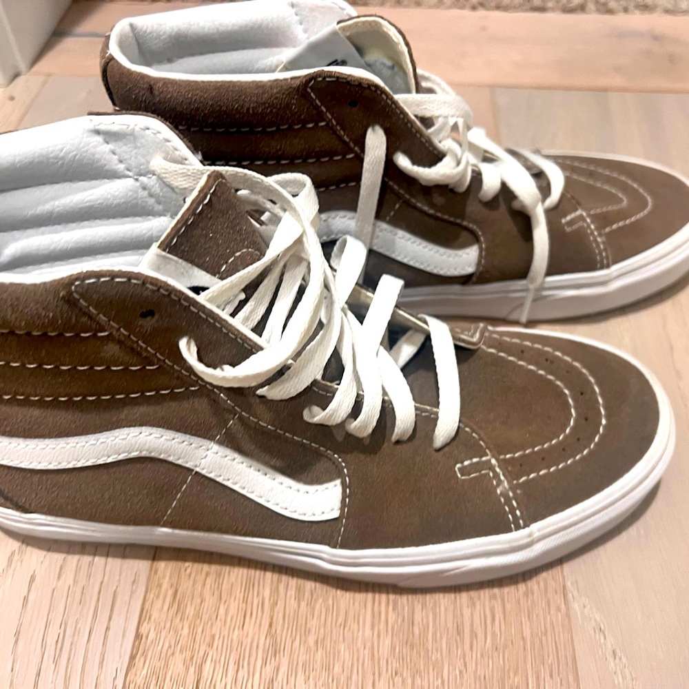 Worn once Vans high tops